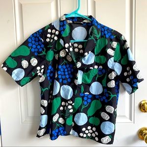 Marimekko for Uniqlo Poplin Button-Up